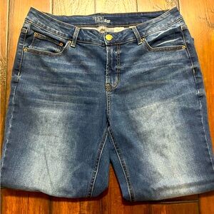 Time & Tru Size 16 Petite Straight Jean